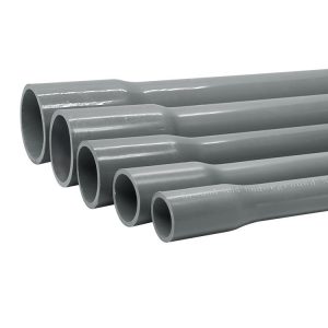Electrical Wiring PVC Electrical Conduit Pipes 1/2 3/4 Inch Schedule 40 Rigid Plastic